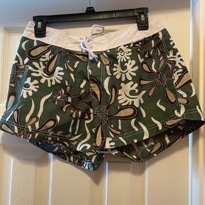 Womens swim shorts size medium